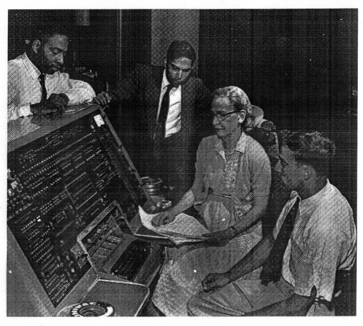 Grace Hopper at Console with Team
